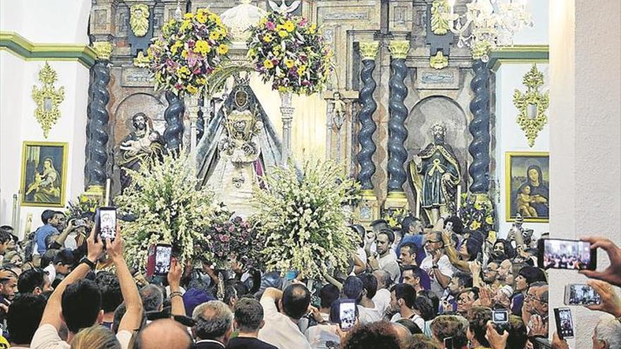 La Virgen de la Sierra llegará a Cabra en septiembre pero sin la tradicional ‘Bajá’