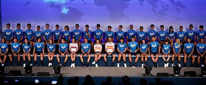Presentación Movistar Team 2020