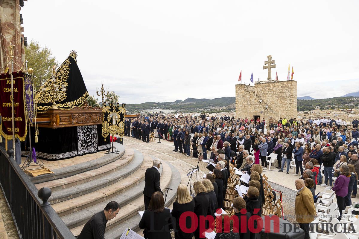 Cofradías y Hermandades de Semana Santa Peregrinan a Caravaca