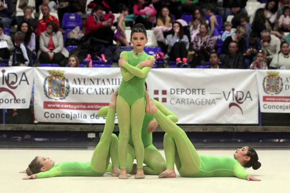 Campeonato de gimnasia rítmica en Cartagena
