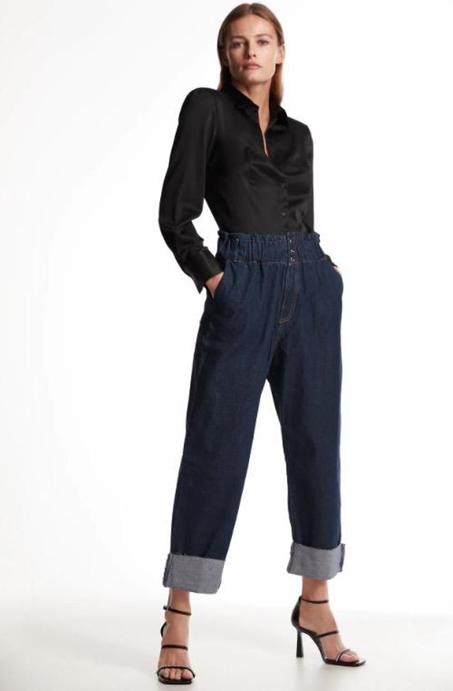 Pantalones vaqueros slowchy, de Zara