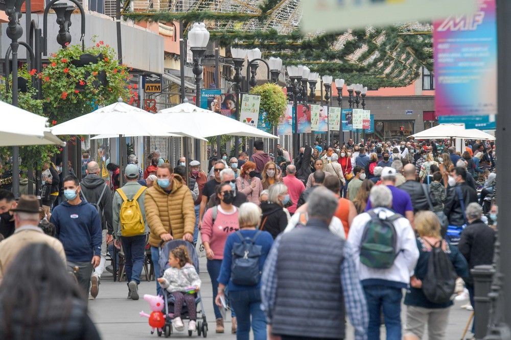 Compras en Triana antes de la Navidad (6/12/2021)