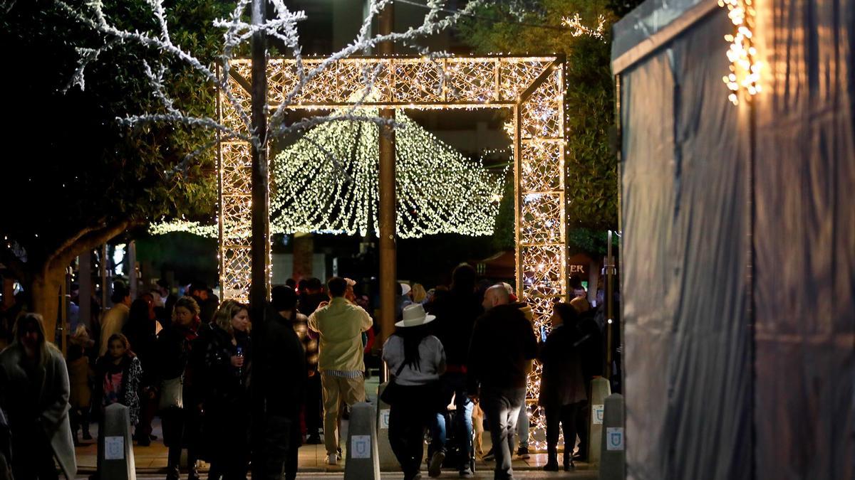 Encendido Del Alumbrado Navideño En Sant Antoni