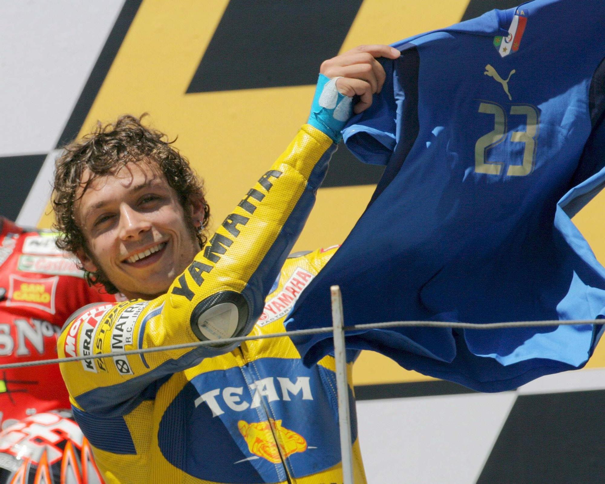 Las mejores imágenes de la carrera deportiva de Valentino Rossi