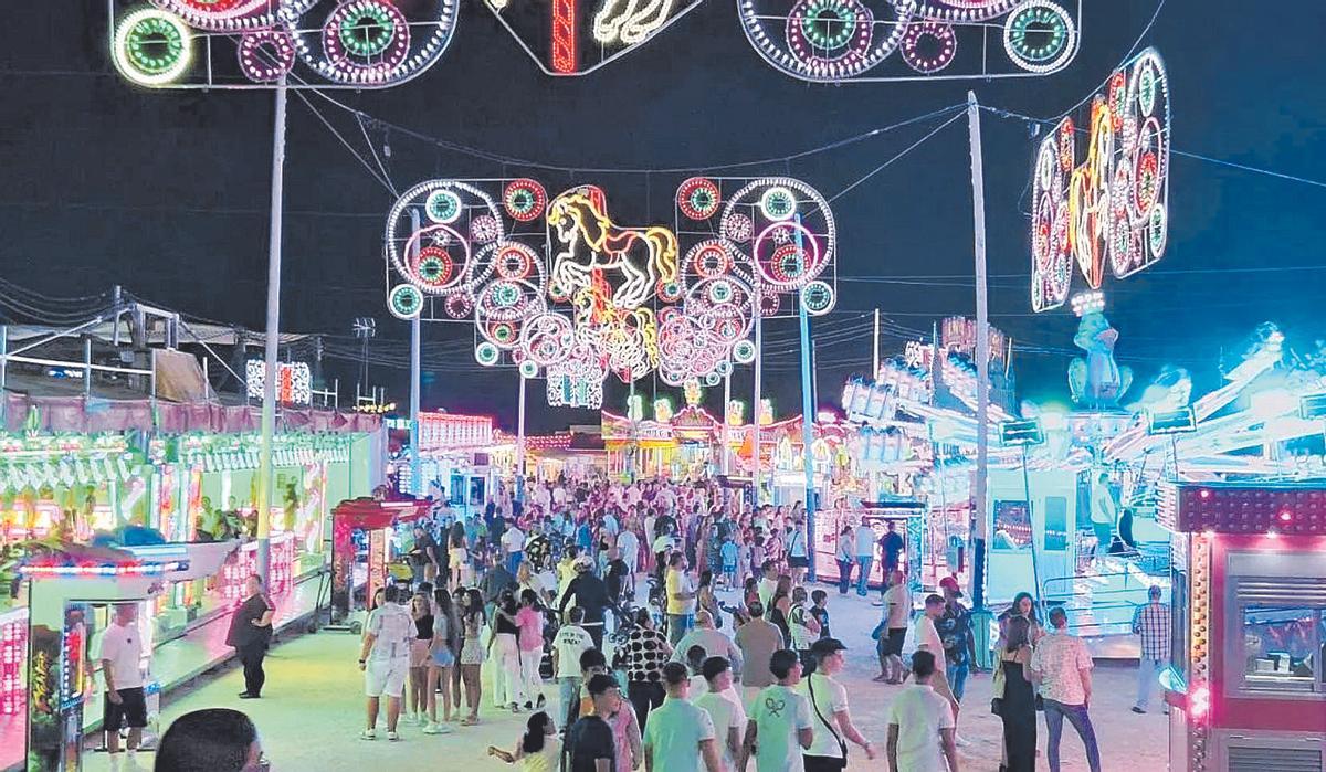 Recinto ferial de Puente Genil, en una edición anterior.
