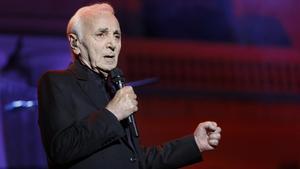 Actuación de Charles Aznavour en 2016 en los Jardines de Pedralbes.