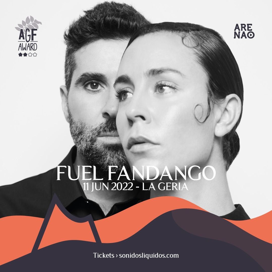 Cartel del concierto de Fuel Fandango.