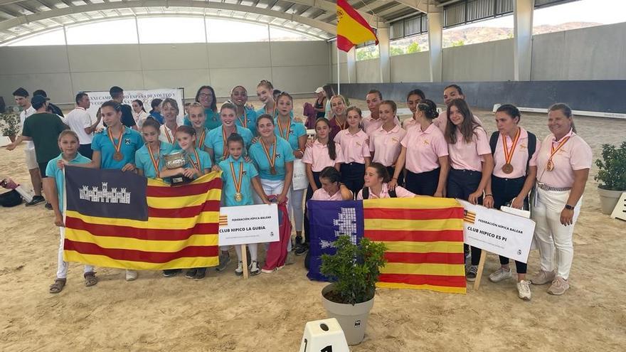 Baleares domina en el Campeonato de España de Volteo