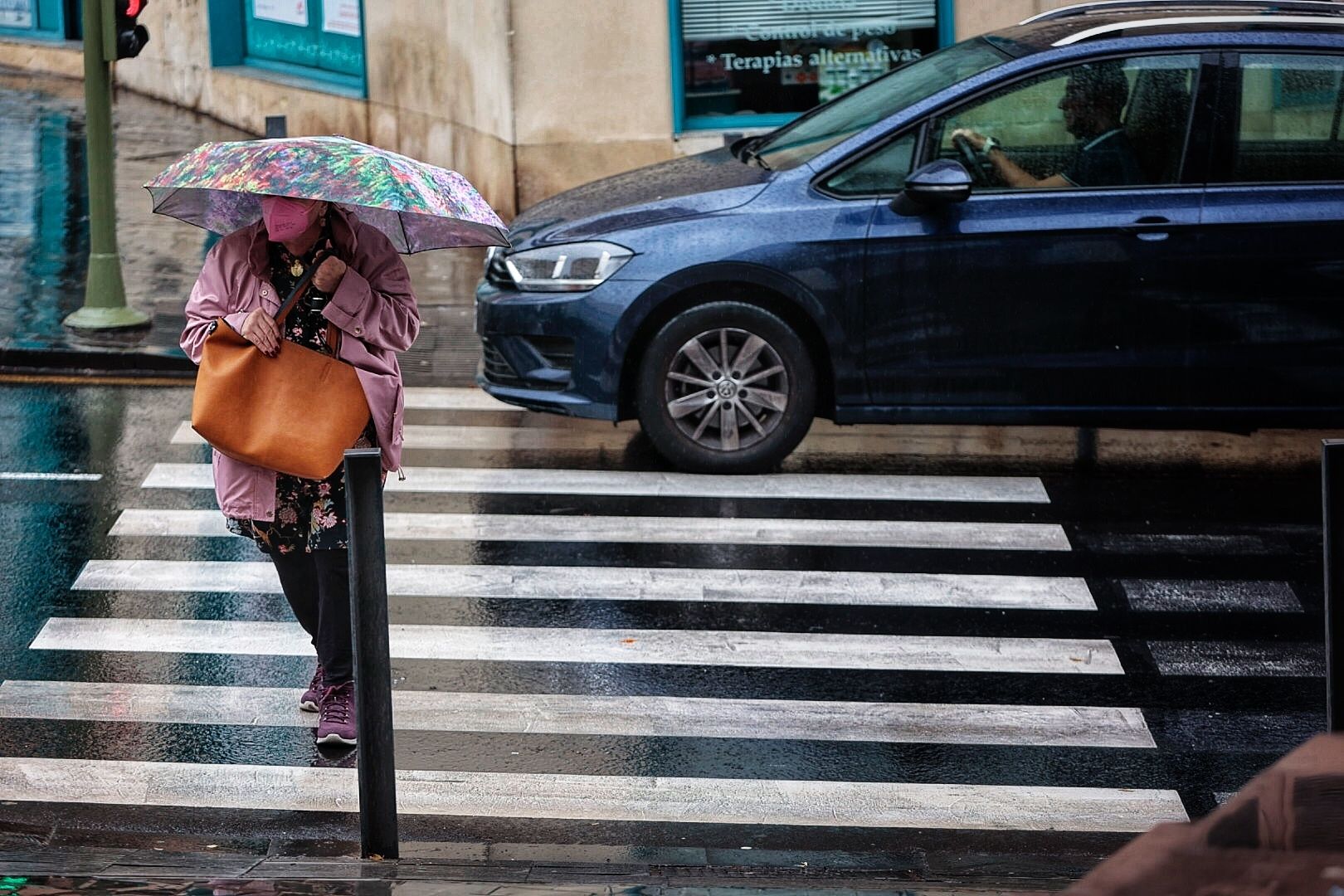 Temporal en Canarias: la lluvia afecta con fuerza a Tenerife