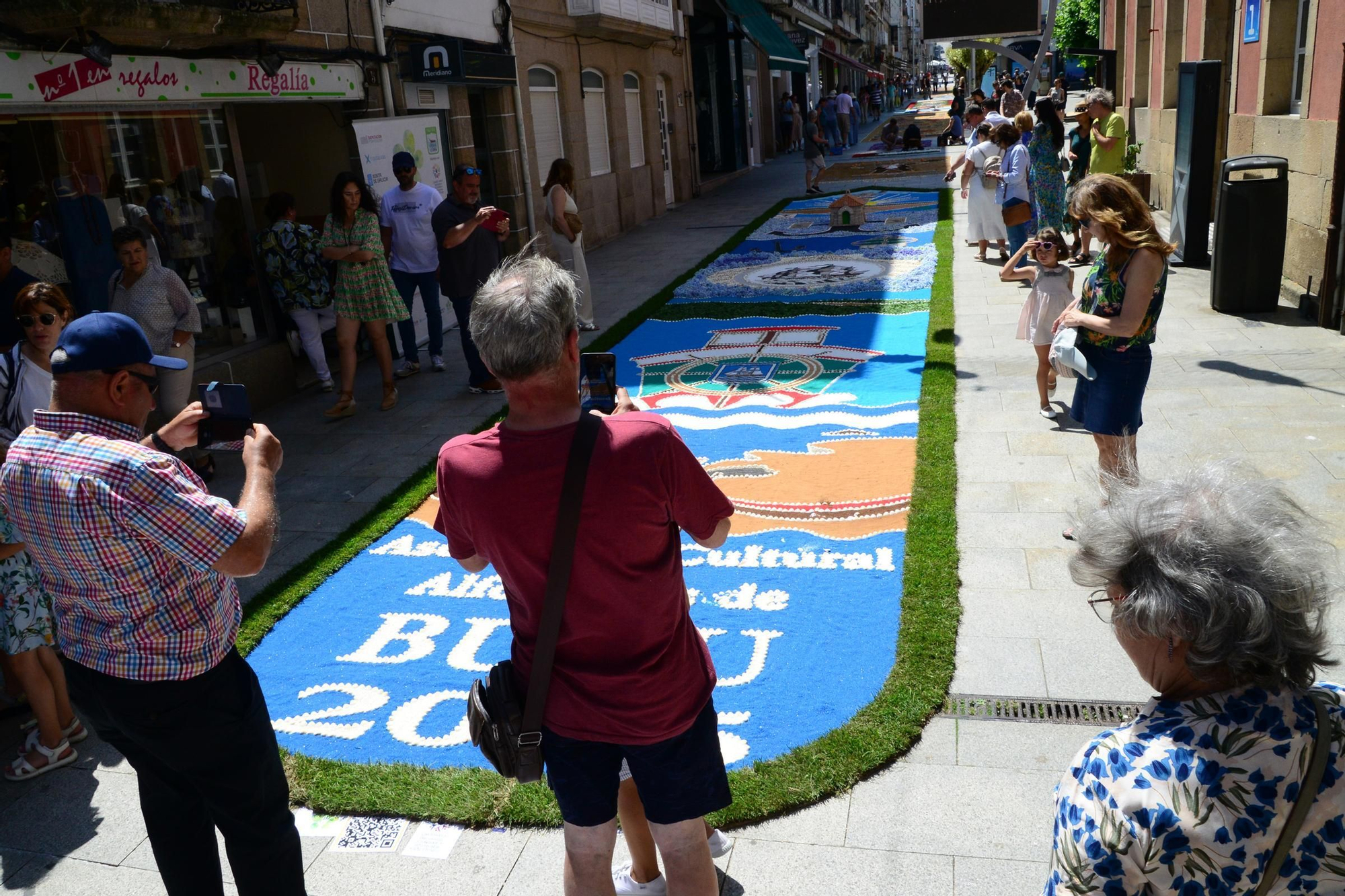 La fiesta de las alfombras florales del Corpus en Bueu (III)