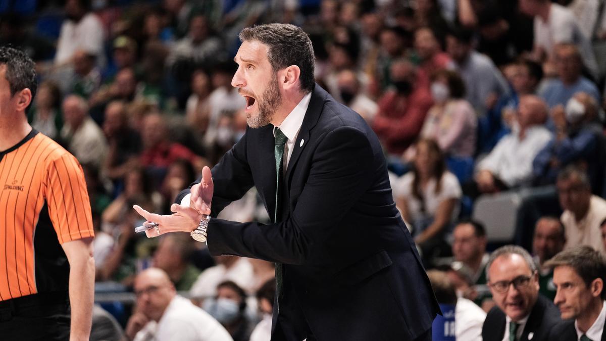 Ibon Navarro, entrenador del Unicaja.