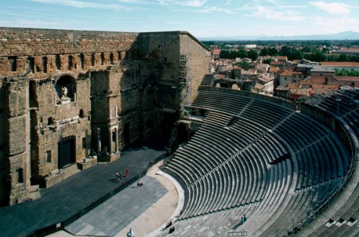 Teatro romano de Orange (Francia)