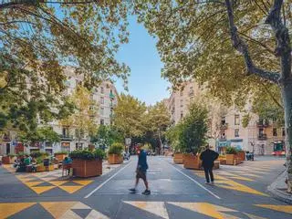 Menos ruido y menos accidentes: estas son las calles más seguras del Eixample