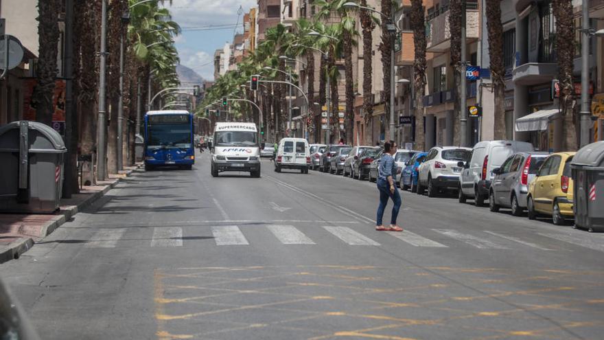 Imagen de la avenida en la que se ha producido el atropello