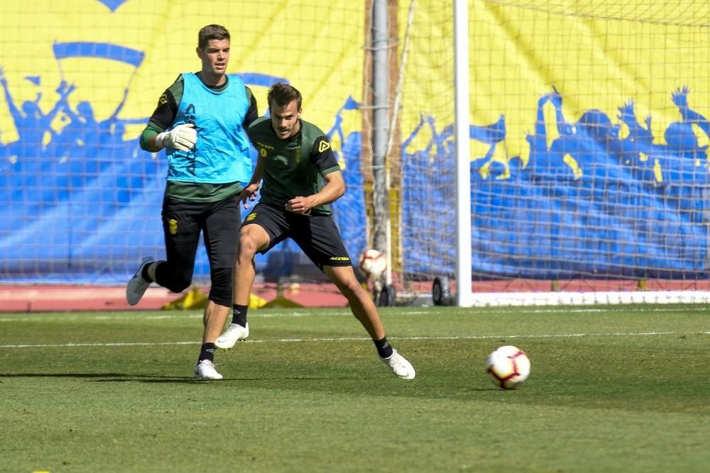 Entrenamiento de la UD Las Palmas (20/02/2019)