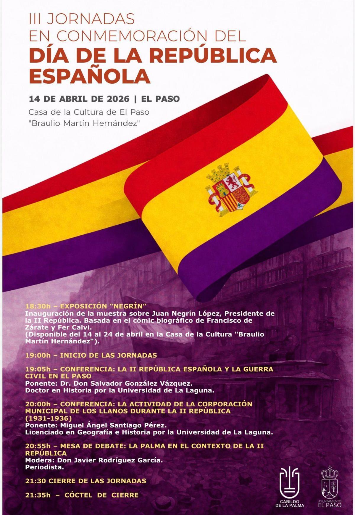 III Jornadas en Conmemoración del Día de la República española