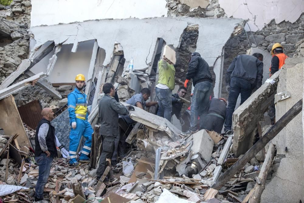 Terremoto en el centro de Italia"