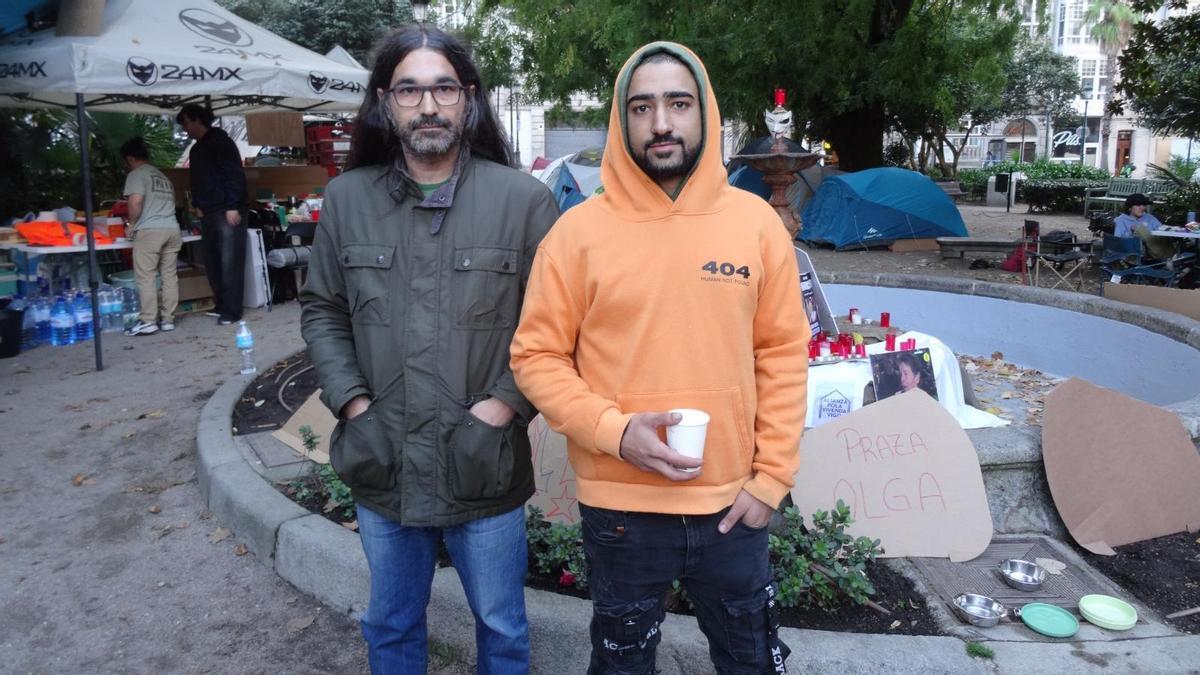 Acampada en Vigo: una semana, medio centenar de tiendas y un espíritu incombustible