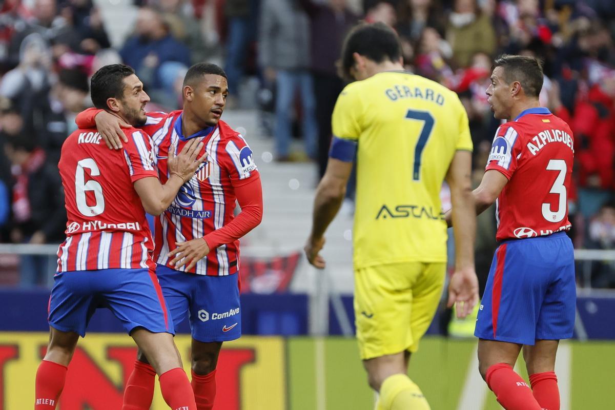 LaLiga EA Sports | Atlético de Madrid - Villarreal, en imágenes