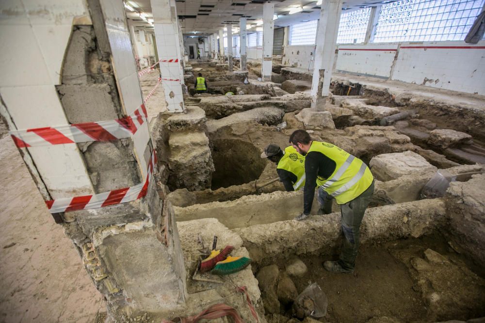 Aparcisa ha calificado de "desastre" el estado de la estructura y de los restos hallados hasta el momento.