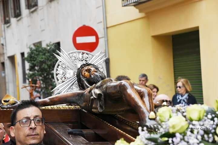 El Cristo del Grao visita la Basílica