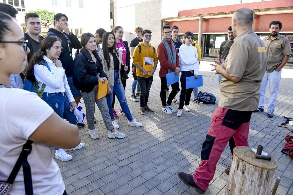 Talleres participativos 'Descubre tu vocación' en la Facultad de Geografía e Historia de la ULPGC