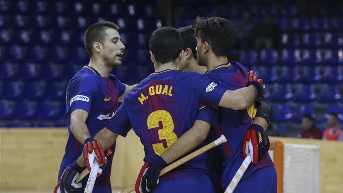 El Barça sigue firme en la Liga Europa de hockey