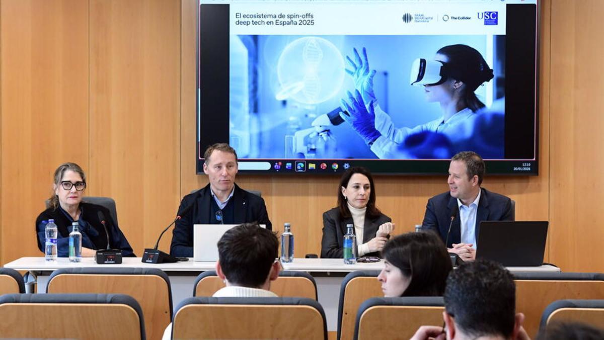 Presentación del informe ayer en Santiago