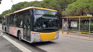 Un autobús en Gavà