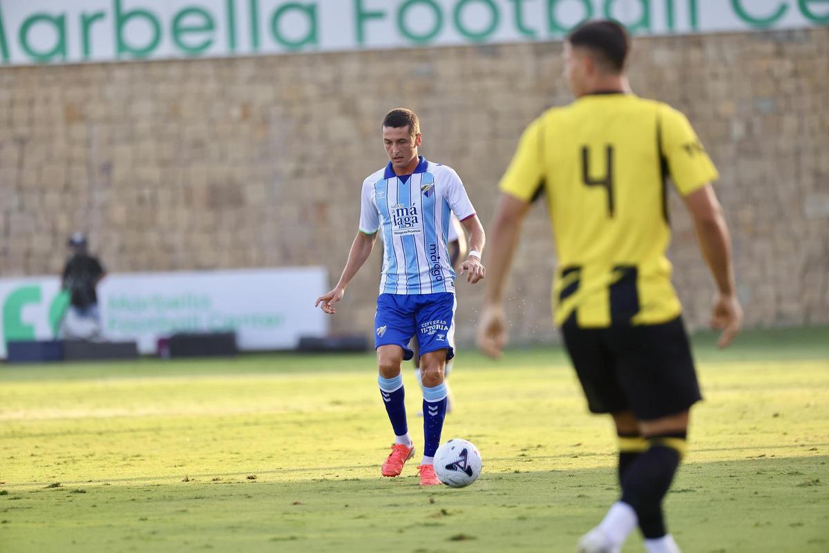Foto del partido entre el Málaga CF 2-2 Al Ittihad
