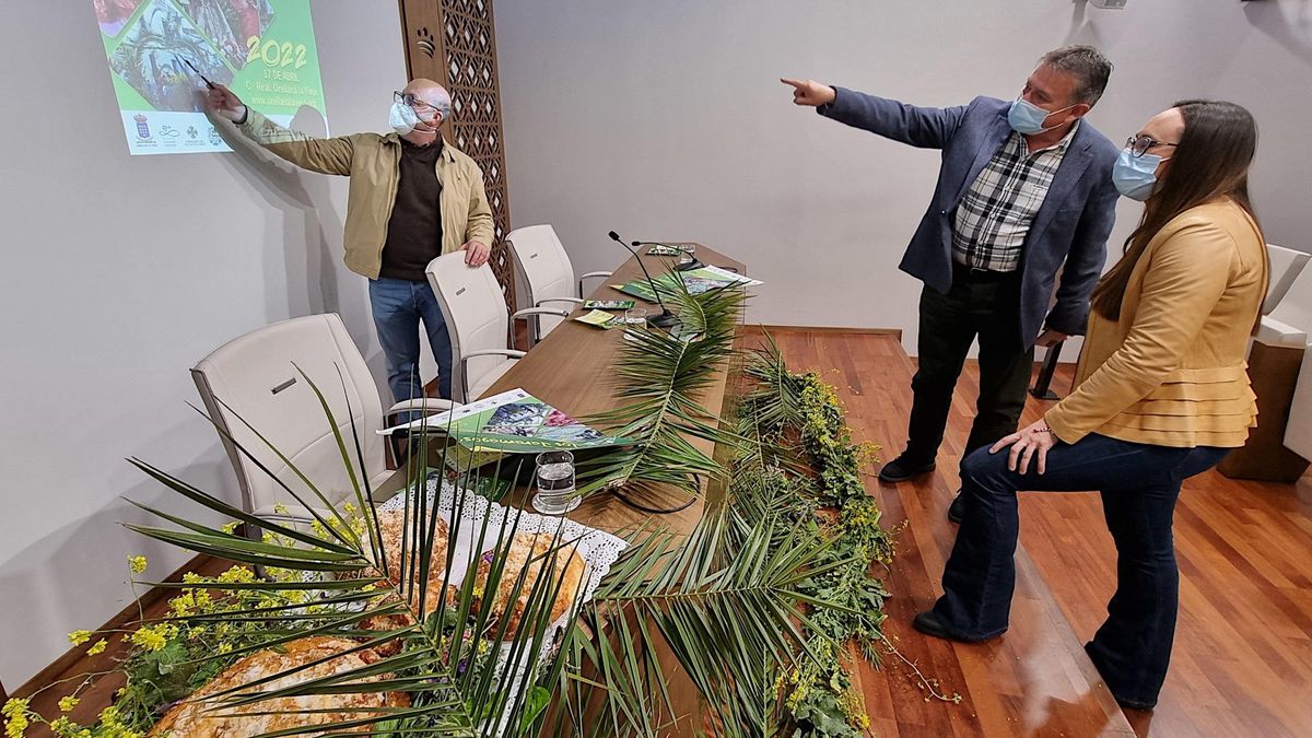 Presentación de ‘La Noche de los Jaramagos’, ayer.