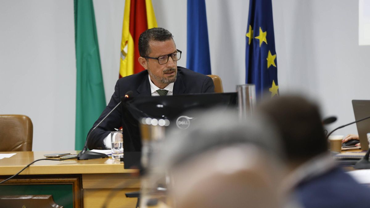 Eloy Alonso, durante un Pleno.
