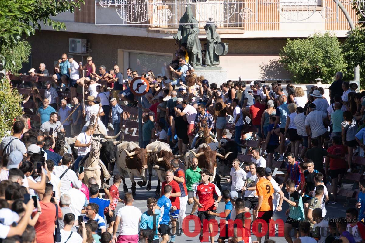 Último encierro en las Fiestas de Moratalla