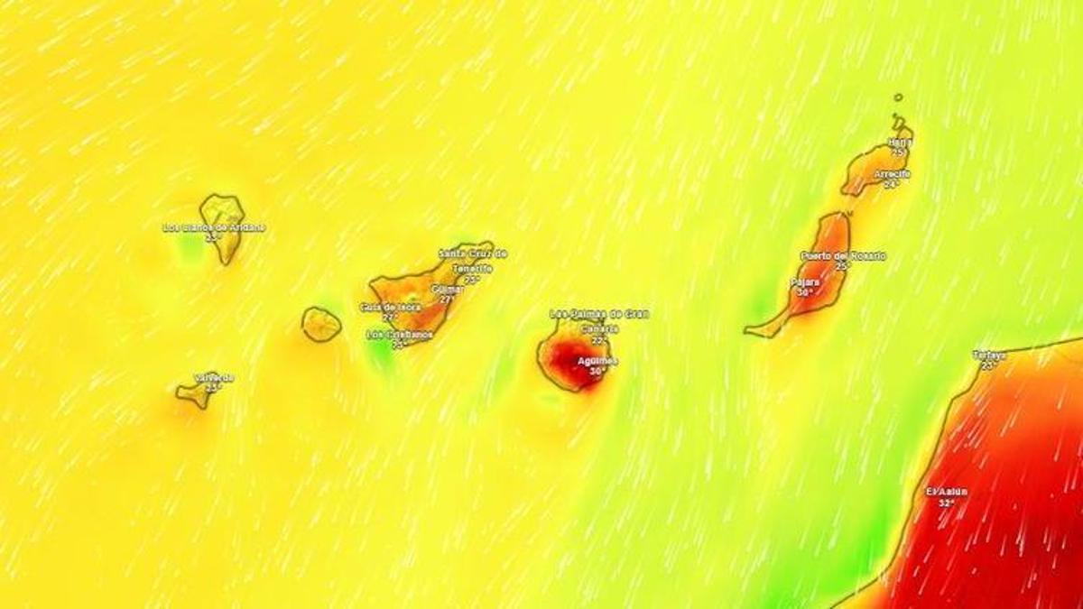 Aemet Forecasts Sweltering Heat in Tenerife This Monday, with Temperatures Reaching up to €30