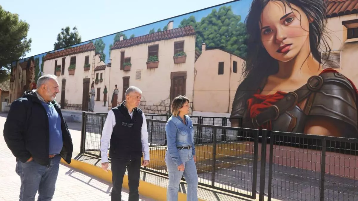 El nuevo grafiti mural de Cartagena, elegido mejor obra urbana del mundo en marzo