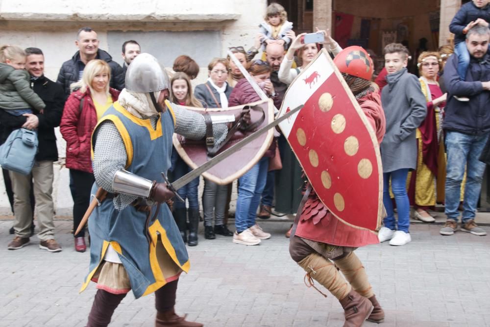 Recreación histórica en Alaquàs por los 40 años de los Moros i Cristians Perolers.