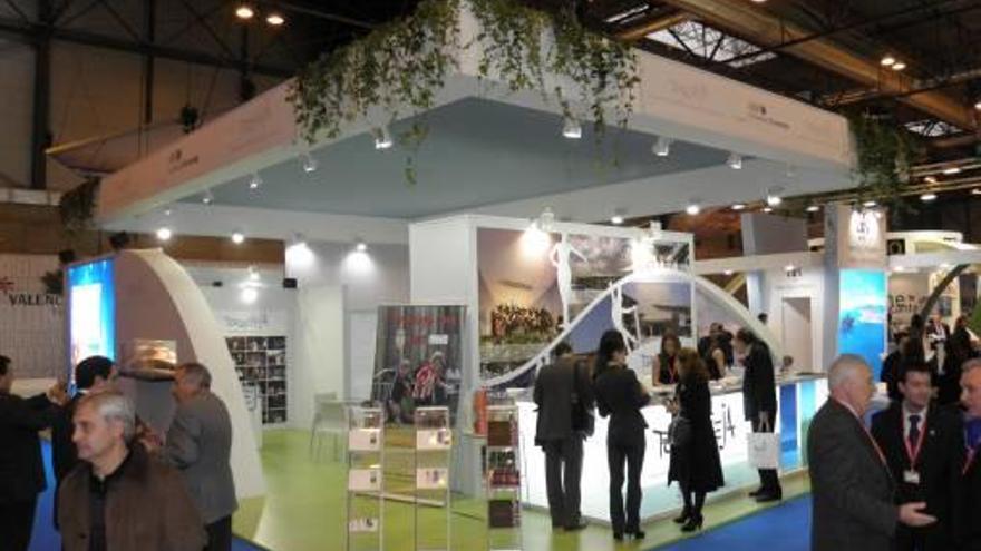 Imagen de un stand de Torrevieja en la feria de Turismo Fitur.