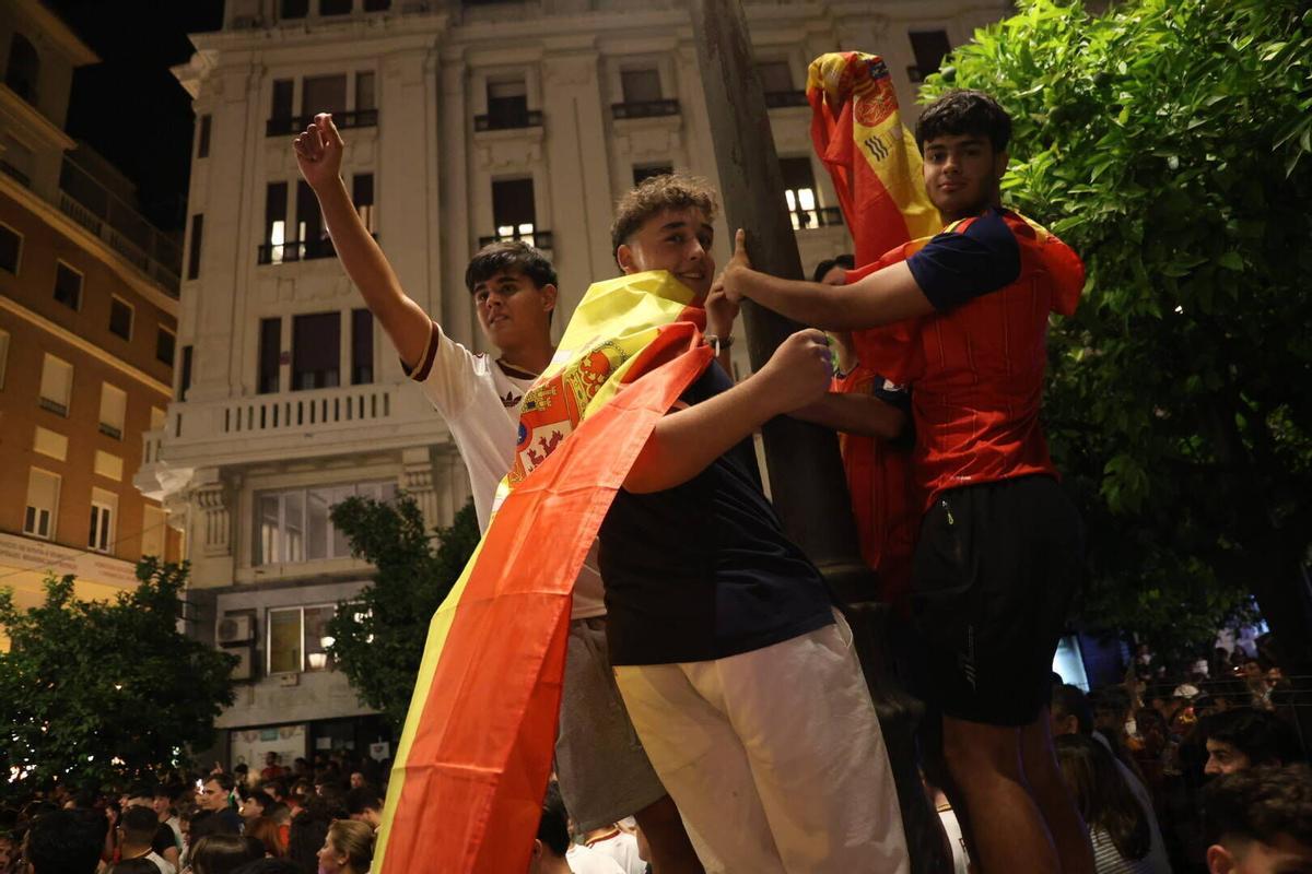 ¡España, campeona del mundo! Córdoba celebra en Las Tendillas el triunfo ante Argentina
