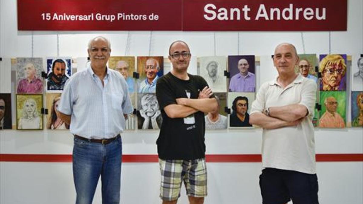 En Can Fabra 8Buils, Valls y Pecker, de Pintors de Sant Andreu.