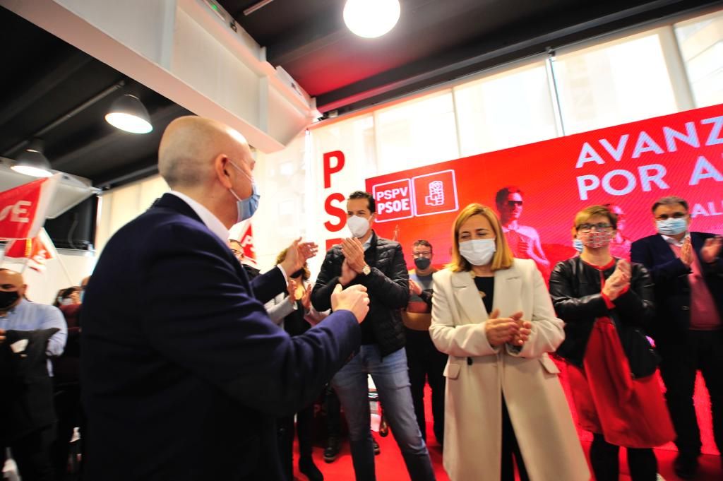 Alejandro Soler oficializa su candidatura a la secretaría provincial del PSOE y la alianza con Alfaro