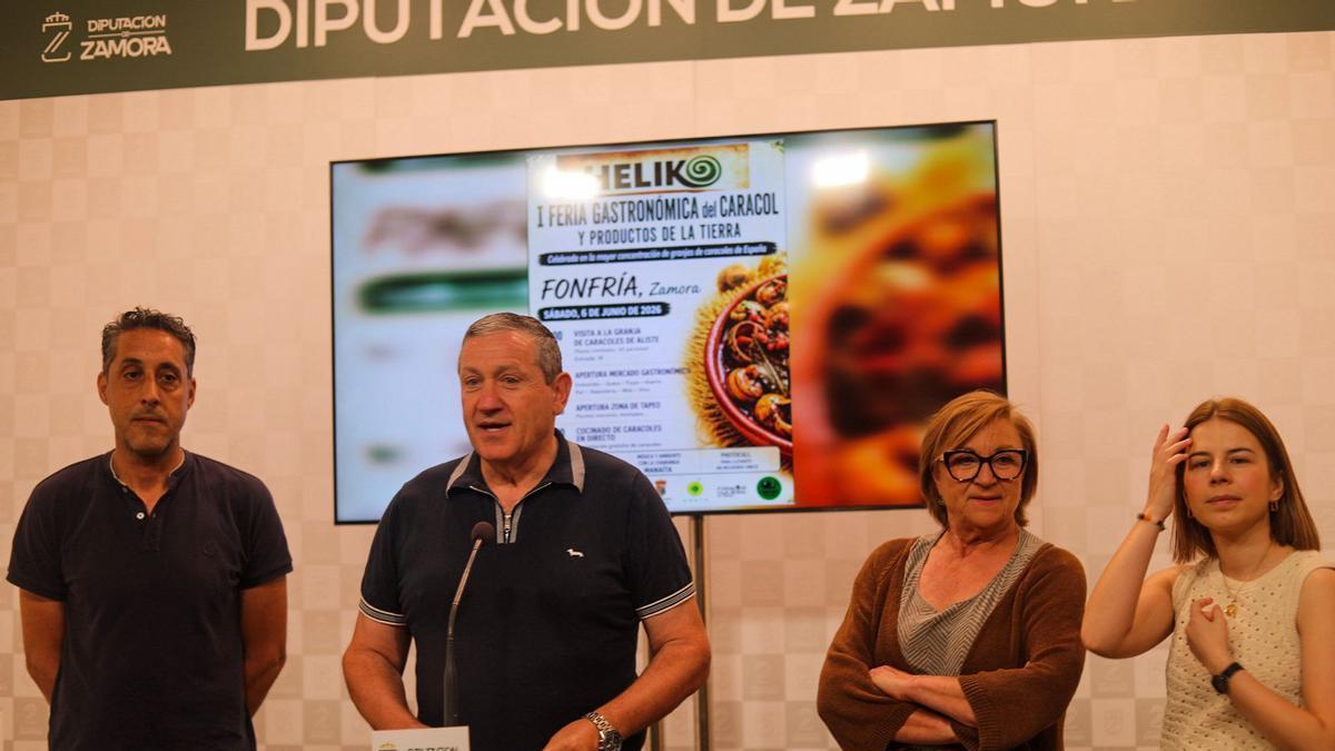 Presentación de la Feria de los Caracoles de Fonfría