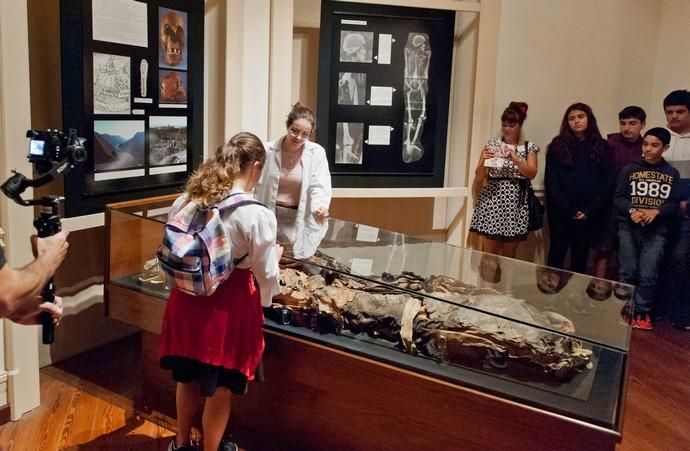 Presentación del cuento 'Las aventuras de Goyo' en el Museo Canario