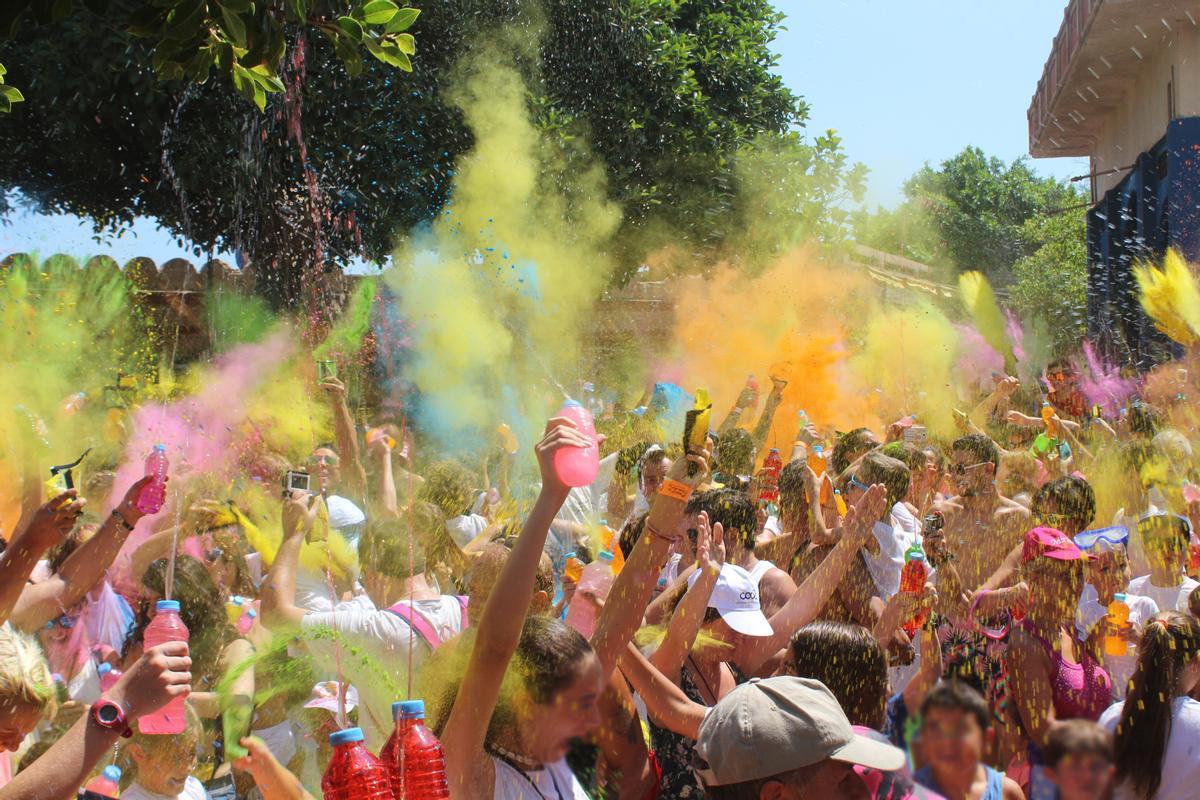 El festival hindú Holi que se llevará a cabo en la zona de Asia de Terra Natura Benidorm.