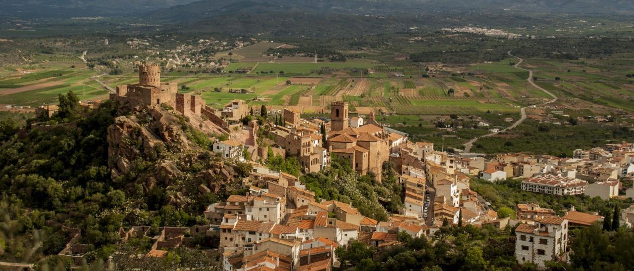 Panorámica aérea de Vilafamés, en una foto de archivo.