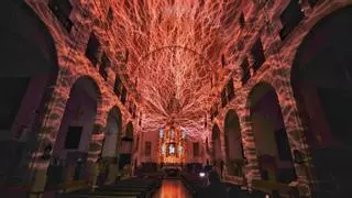 La iglesia dels Sagrats Cors de Palma estrena un espectáculo audiovisual inmersivo