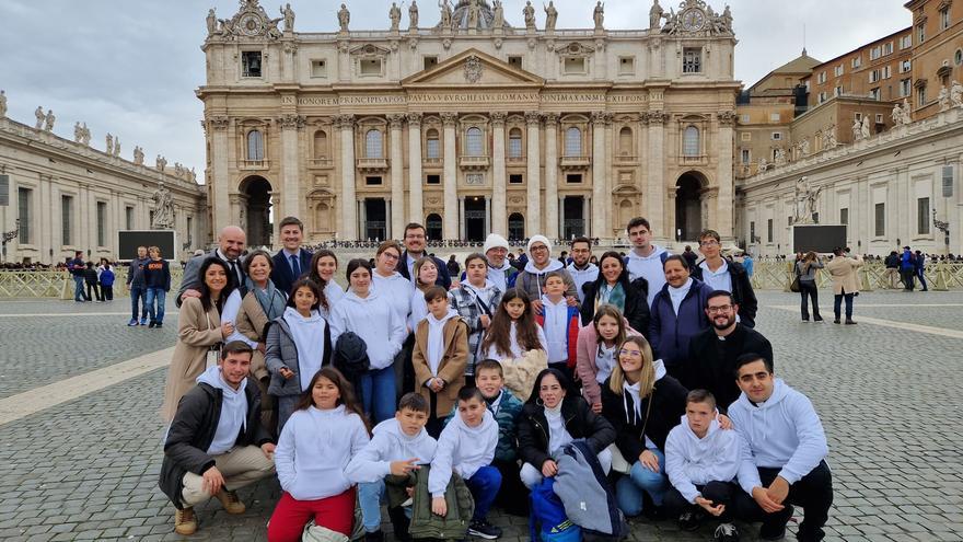 El Papa Francisco recibe en Roma a 15 niños del barrio Guadalquivir de Córdoba