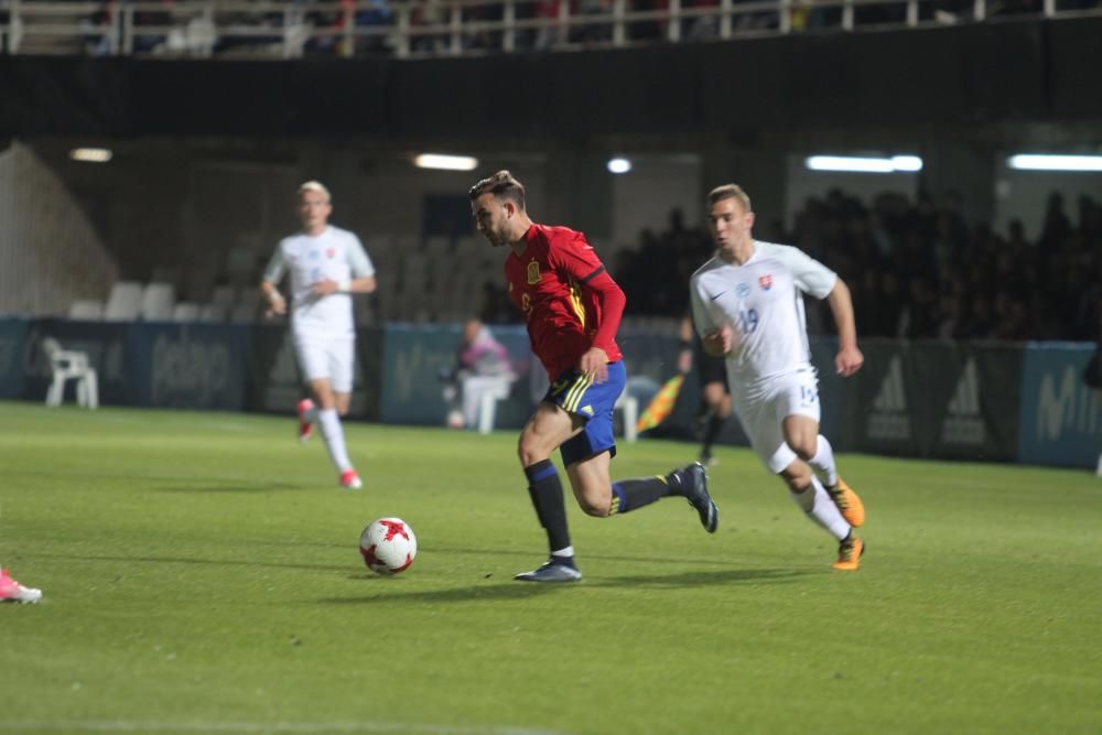 España-Eslovaquia sub-21 en Cartagena