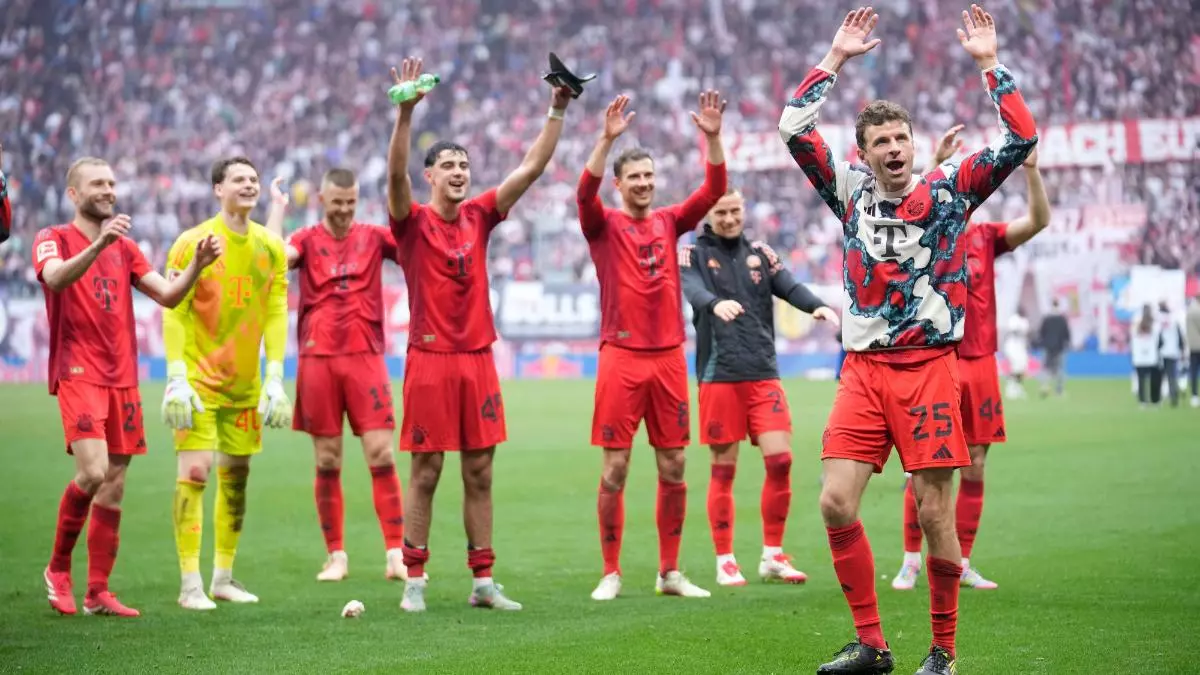 ?El Bayern, campe¨®n de la Bundesliga!