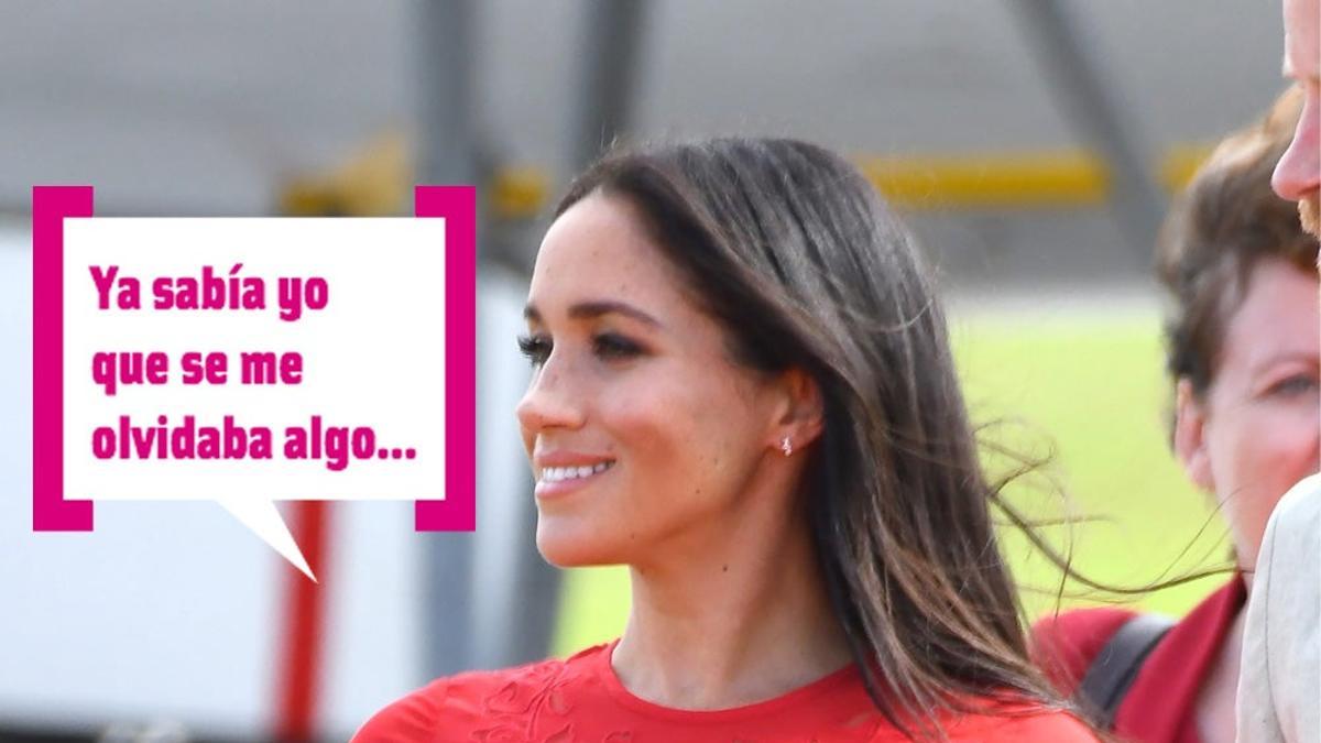 Meghan Markle, embarazada y contenta