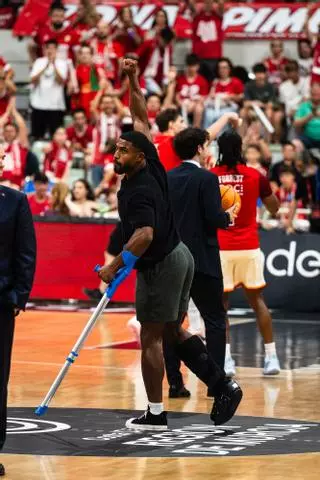 David DeJulius, del UCAM Murcia, comienza la cuenta atrás para su regreso
